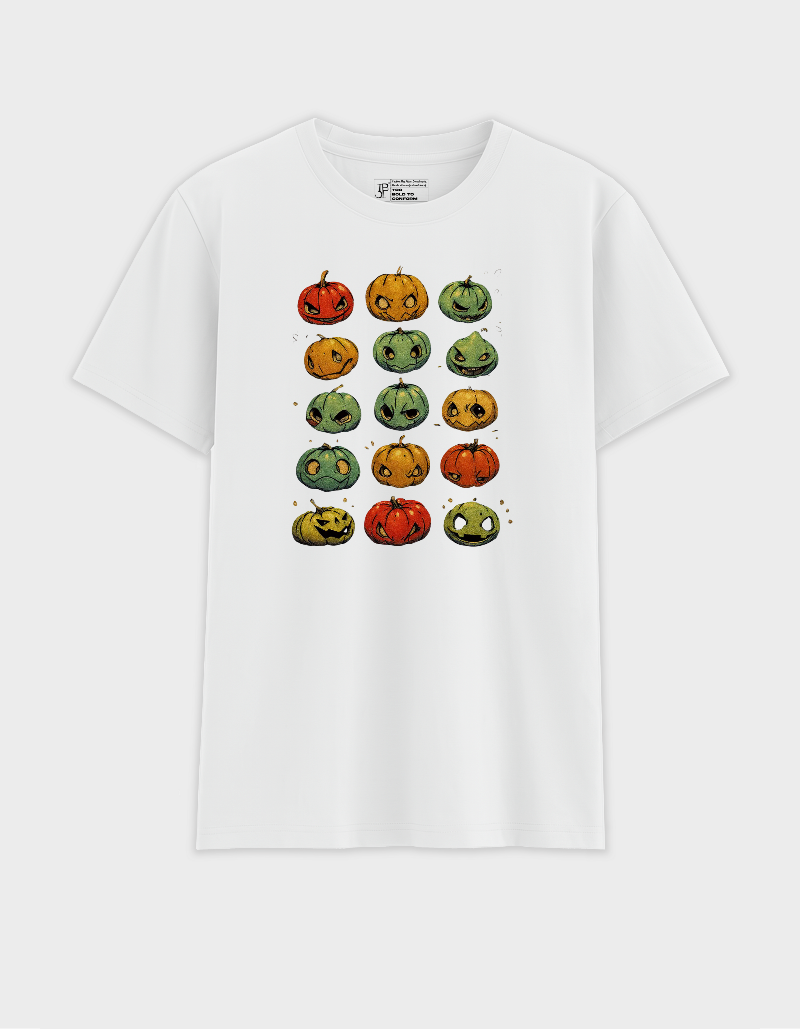 Pumpkin face Graphic Unisex T-shirt