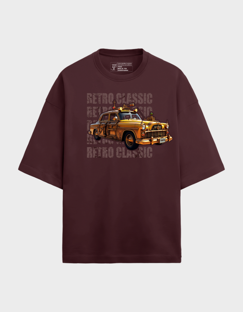 Retro Classic Ambi Oversized Unisex Terry Graphic Tee