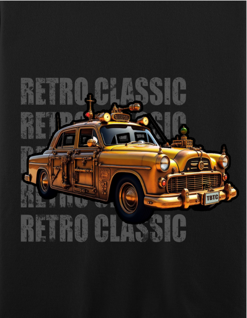 Retro Classic Ambi Unisex Brushed Fleece Graphic Sweatshirt