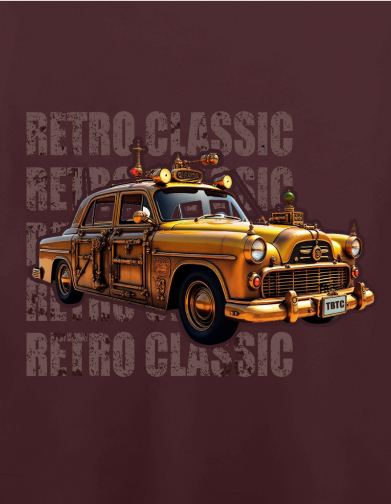 Retro Classic Ambi Oversized Unisex Terry Graphic Tee