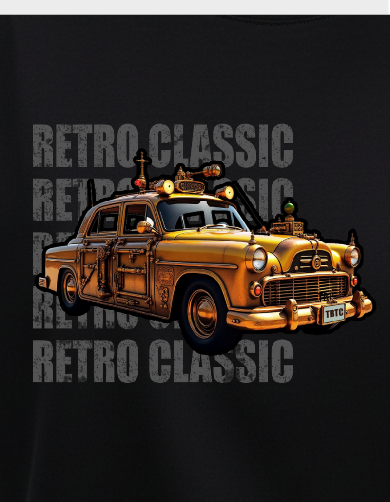 Retro Classic Ambi Oversized Unisex Terry Graphic Tee