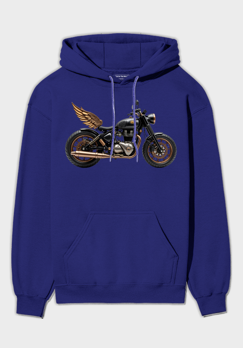Torque Angel Unisex Brushed Fleece Graphic Hoodie