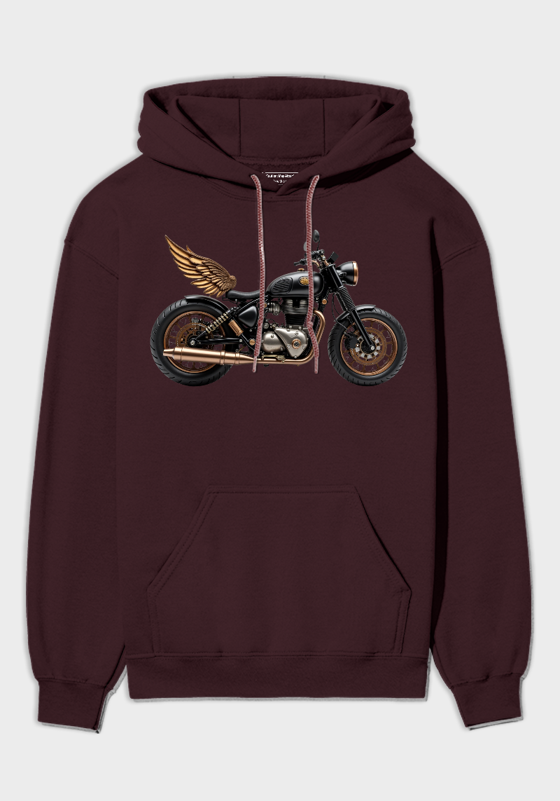 Torque Angel Unisex Brushed Fleece Graphic Hoodie
