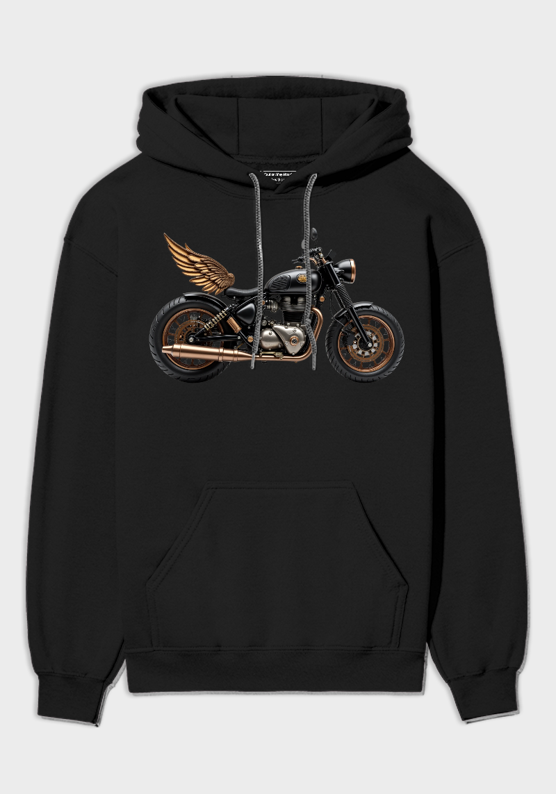Torque Angel Unisex Brushed Fleece Graphic Hoodie