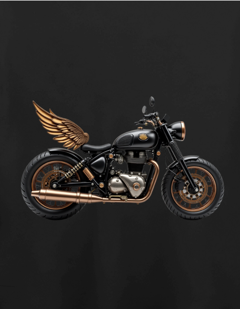 TorqueAngel  Oversized Unisex Terry  Graphic Tee