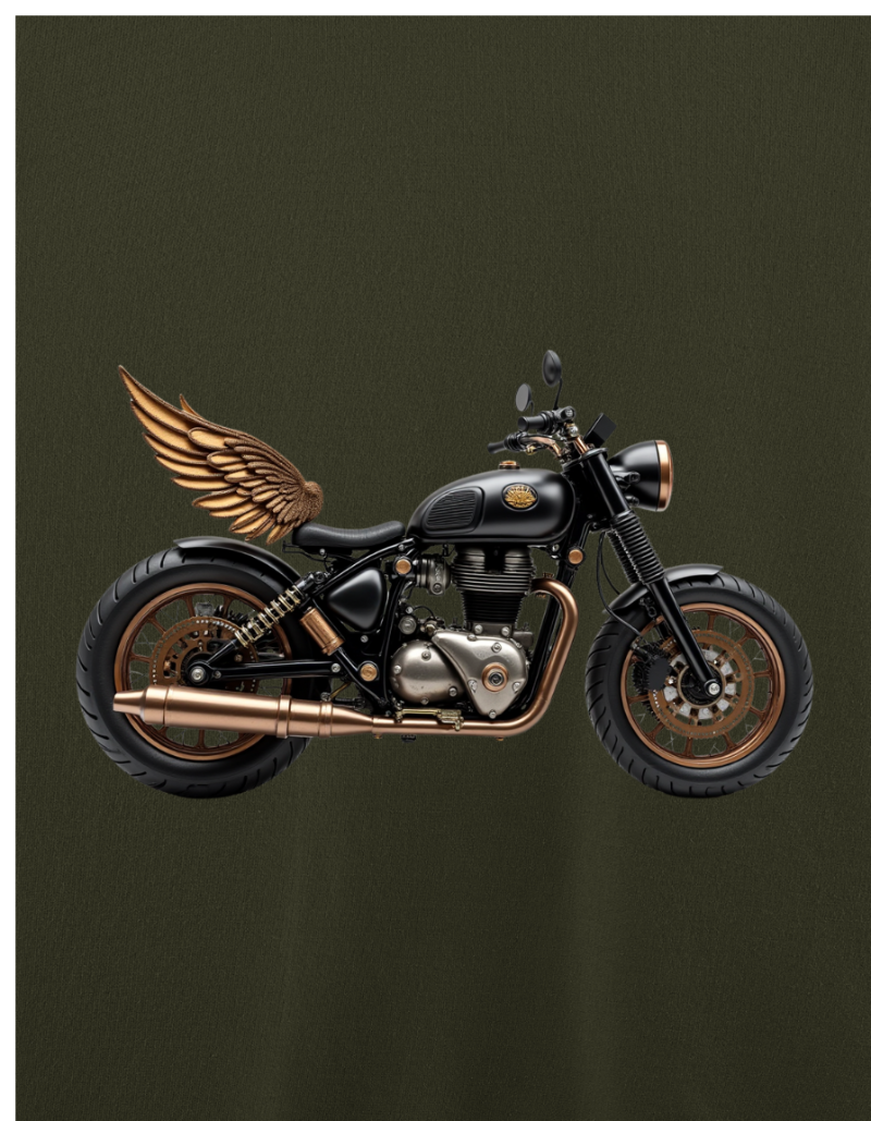 Torque Angel Unisex Brushed Fleece Graphic Hoodie