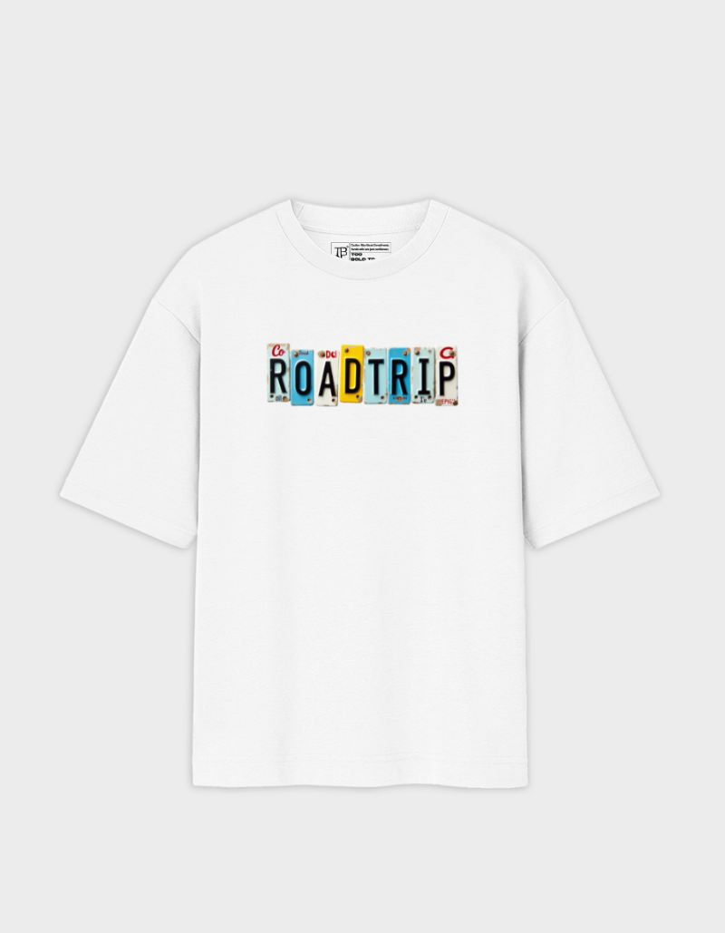 Road Trip- Unisex Graphic Oversized T-Shirt