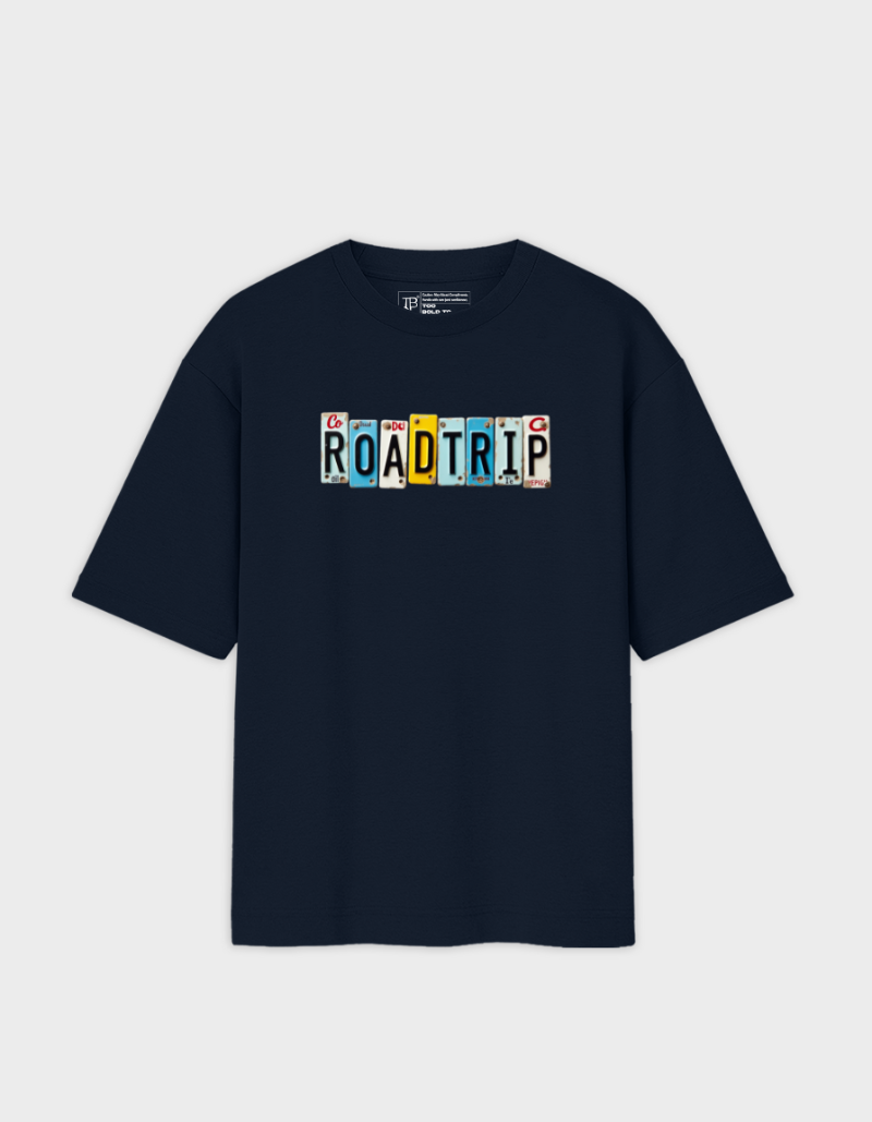 Road Trip- Unisex Graphic Oversized T-Shirt