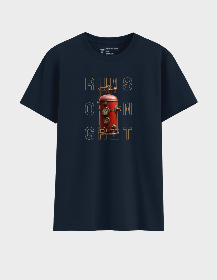 Runs on Grit Unisex Graphic T-Shirt