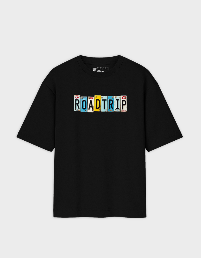 Road Trip- Unisex Graphic Oversized T-Shirt