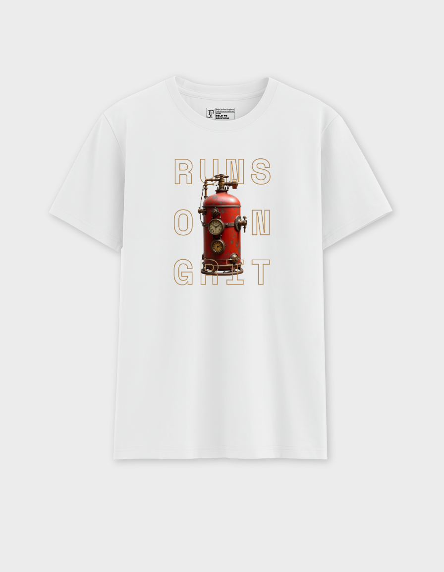 Runs on Grit Unisex Graphic T-Shirt