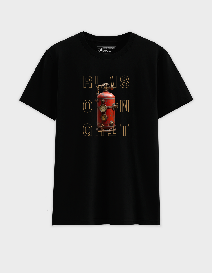 Runs on Grit Unisex Graphic T-Shirt