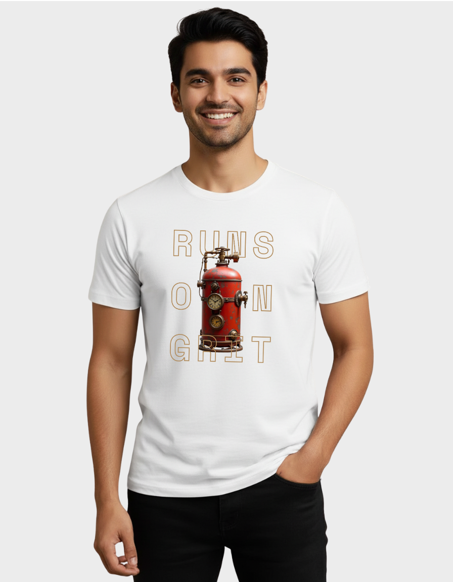 Runs on Grit Unisex Graphic T-Shirt