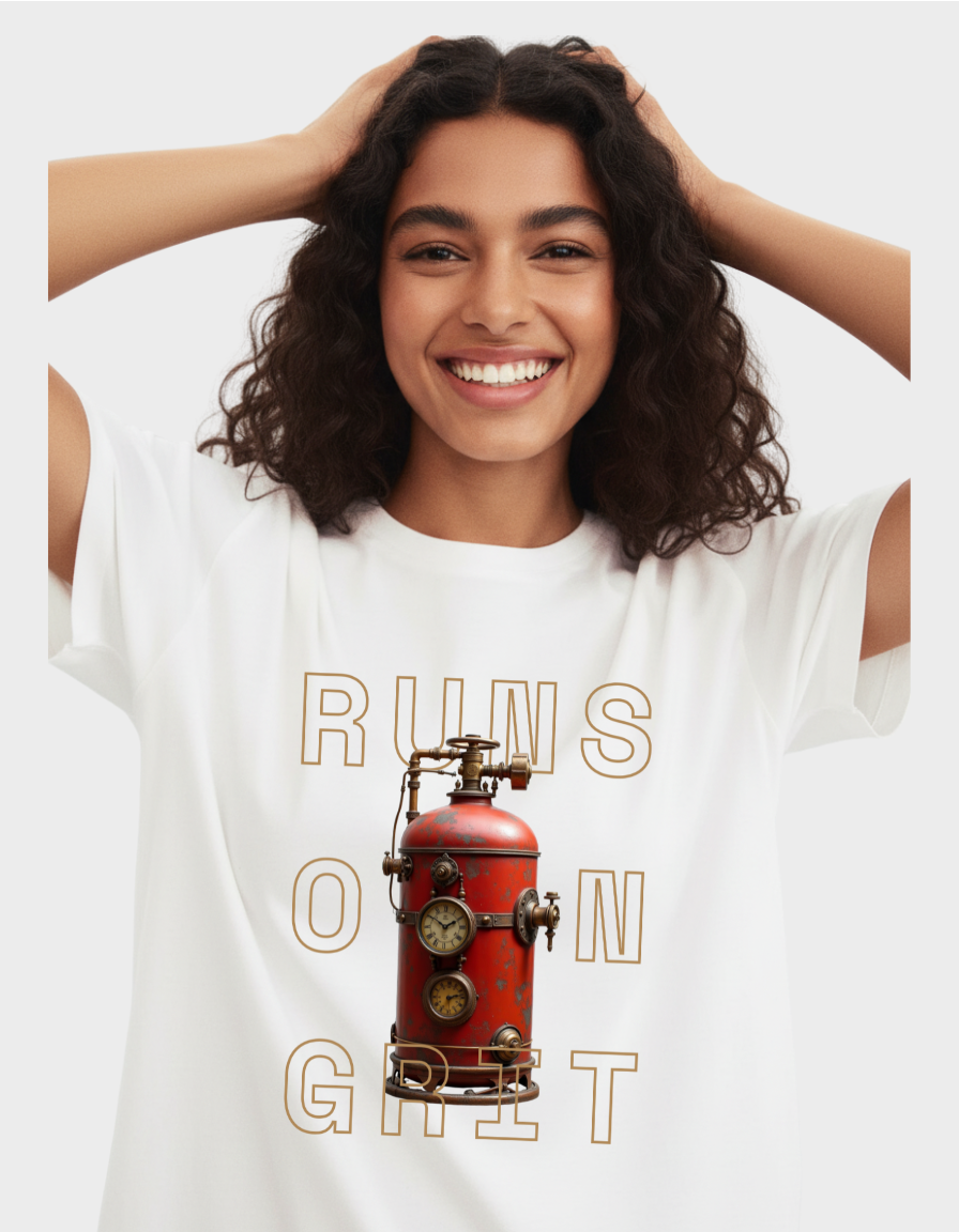 Runs on Grit Unisex Graphic T-Shirt
