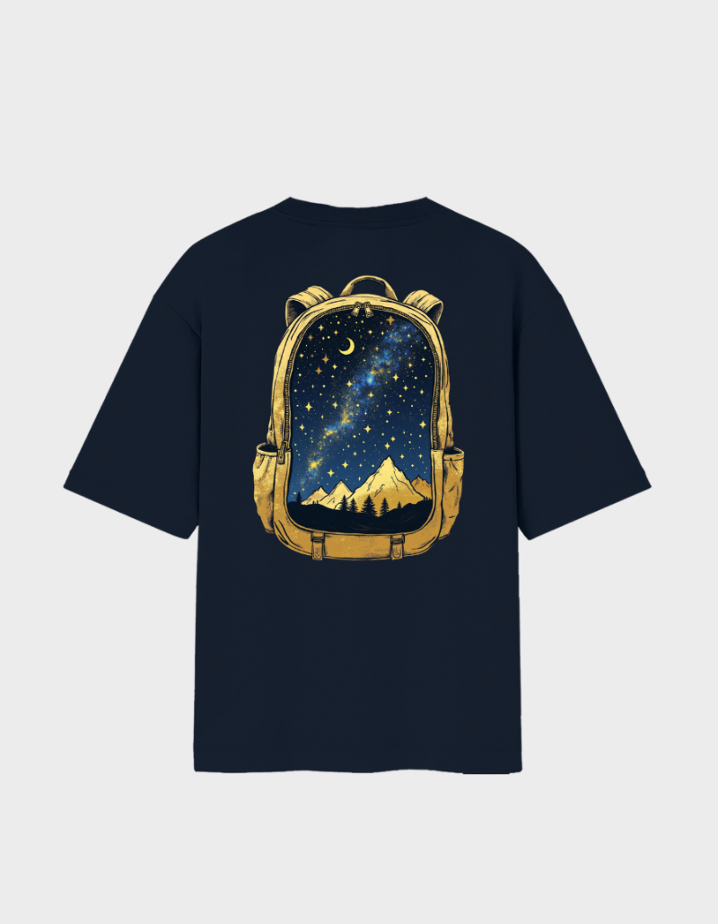 Frontier Graphic Unisex Oversized T-Shirt