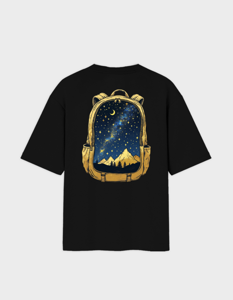 Frontier Graphic Unisex Oversized T-Shirt