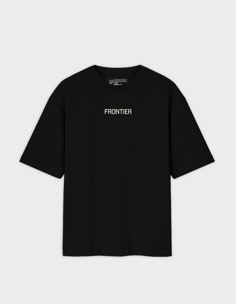 Frontier Graphic Unisex Oversized T-Shirt