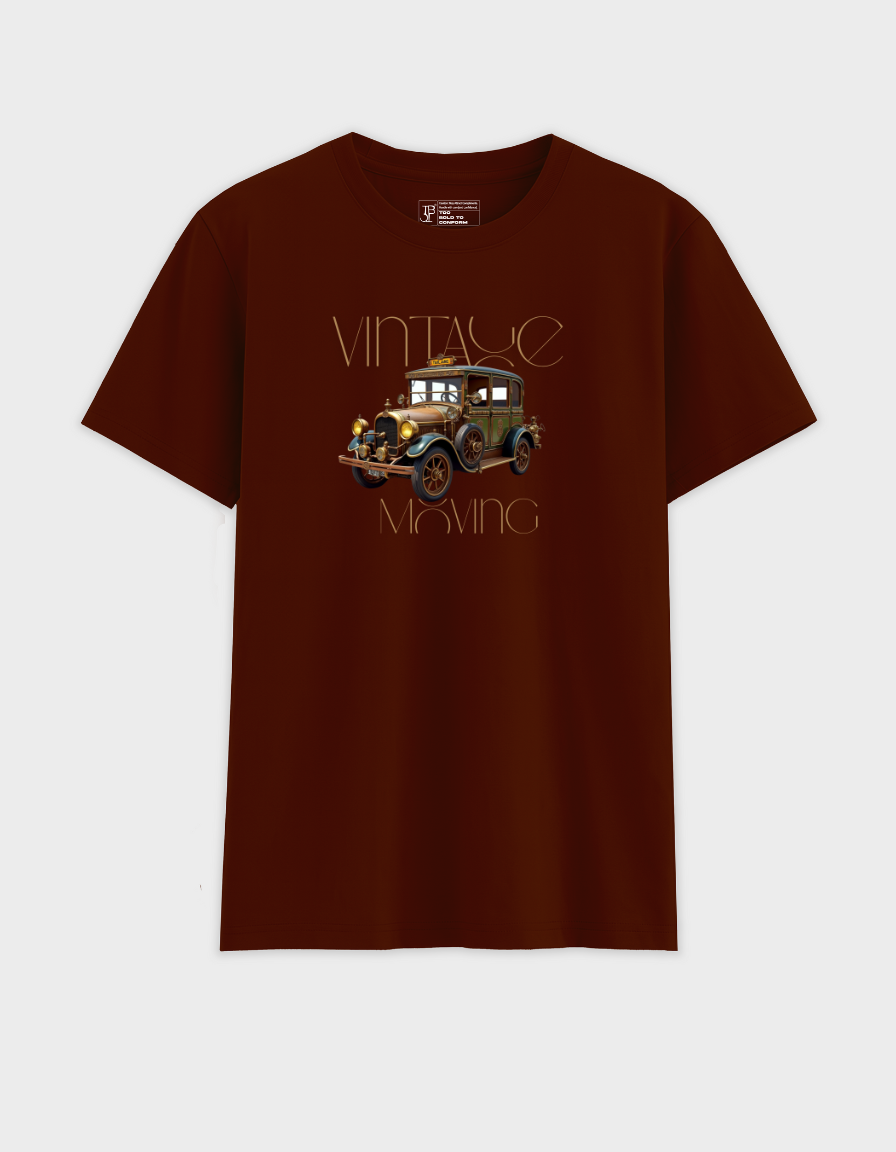 Vintage Moving Unisex Graphic T-Shirt