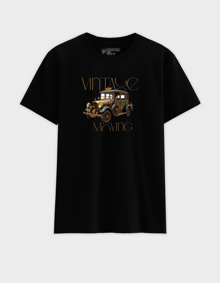 Vintage Moving Unisex Graphic T-Shirt
