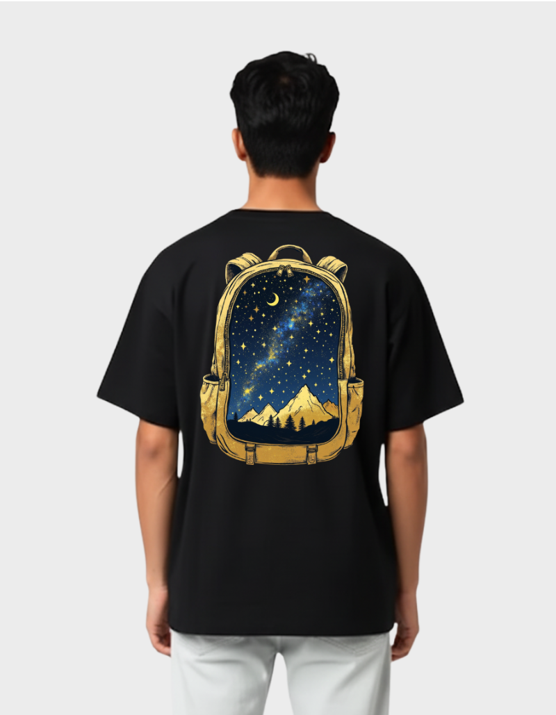 Frontier Graphic Unisex Oversized T-Shirt