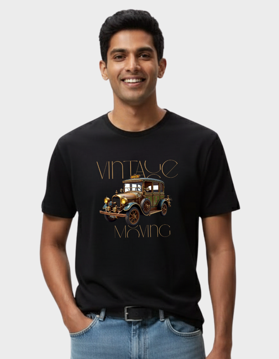 Vintage Moving Unisex Graphic T-Shirt