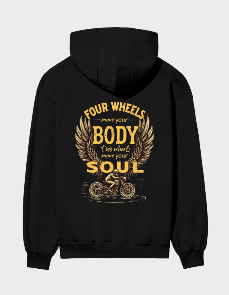 Soul Ride Unisex Brused fleece Graphic Hoodie