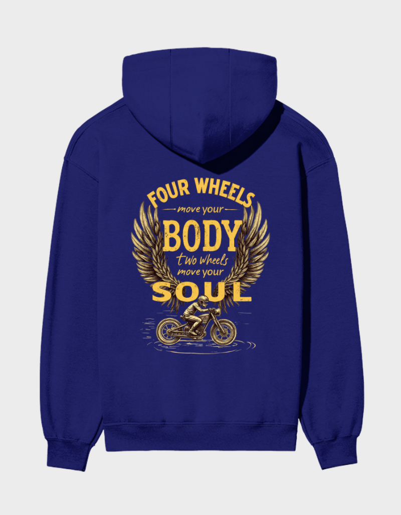 Soul Ride Unisex Brused fleece Graphic Hoodie