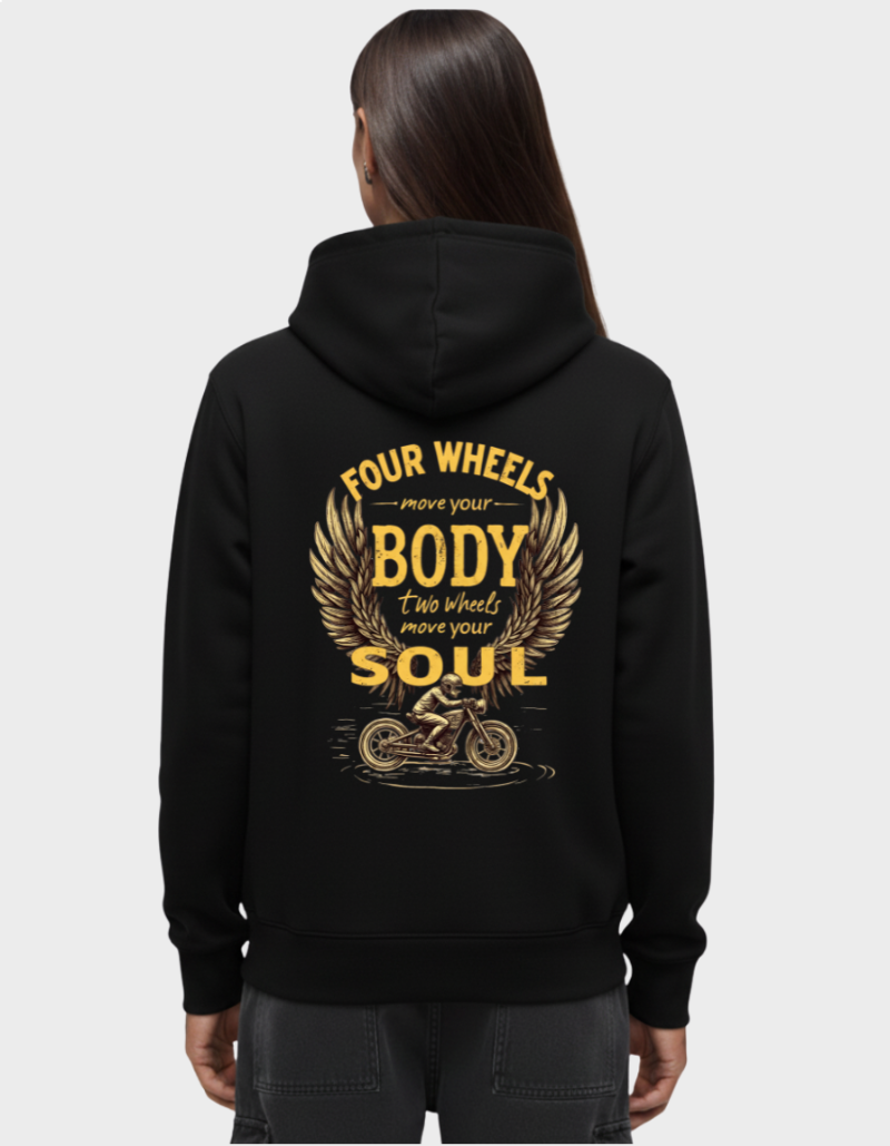 Soul Ride Unisex Brused fleece Graphic Hoodie