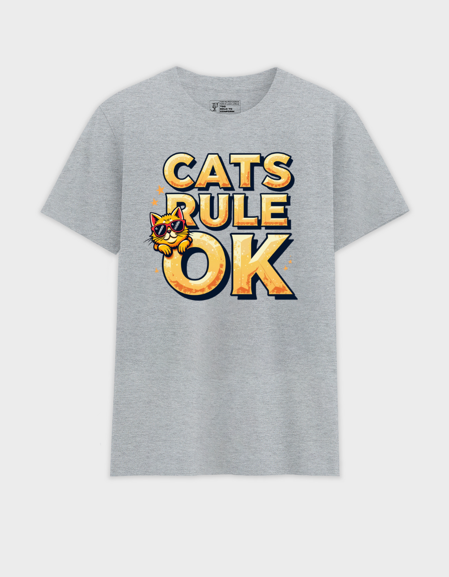 Cat Graphic Unisex Classic T-Shirt