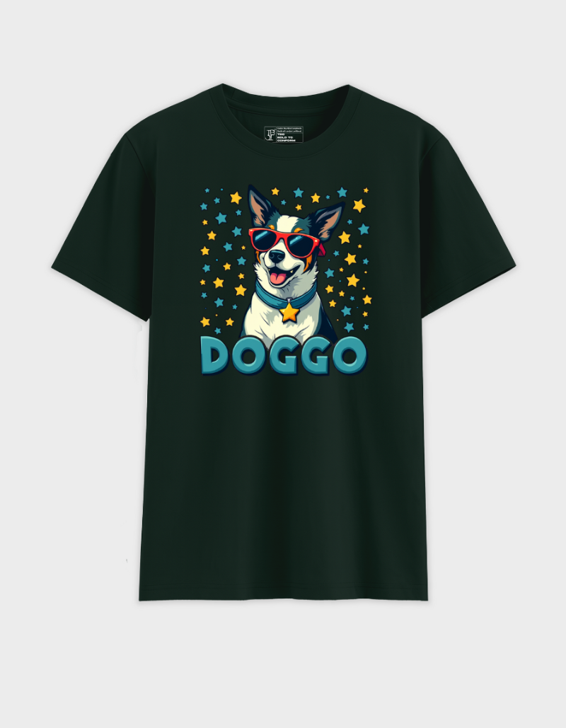 Doggo Unisex Cotton Graphic Tee