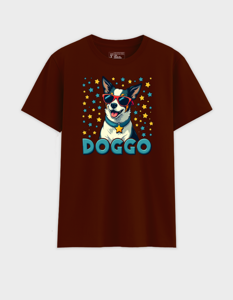 Doggo Unisex Cotton Graphic Tee