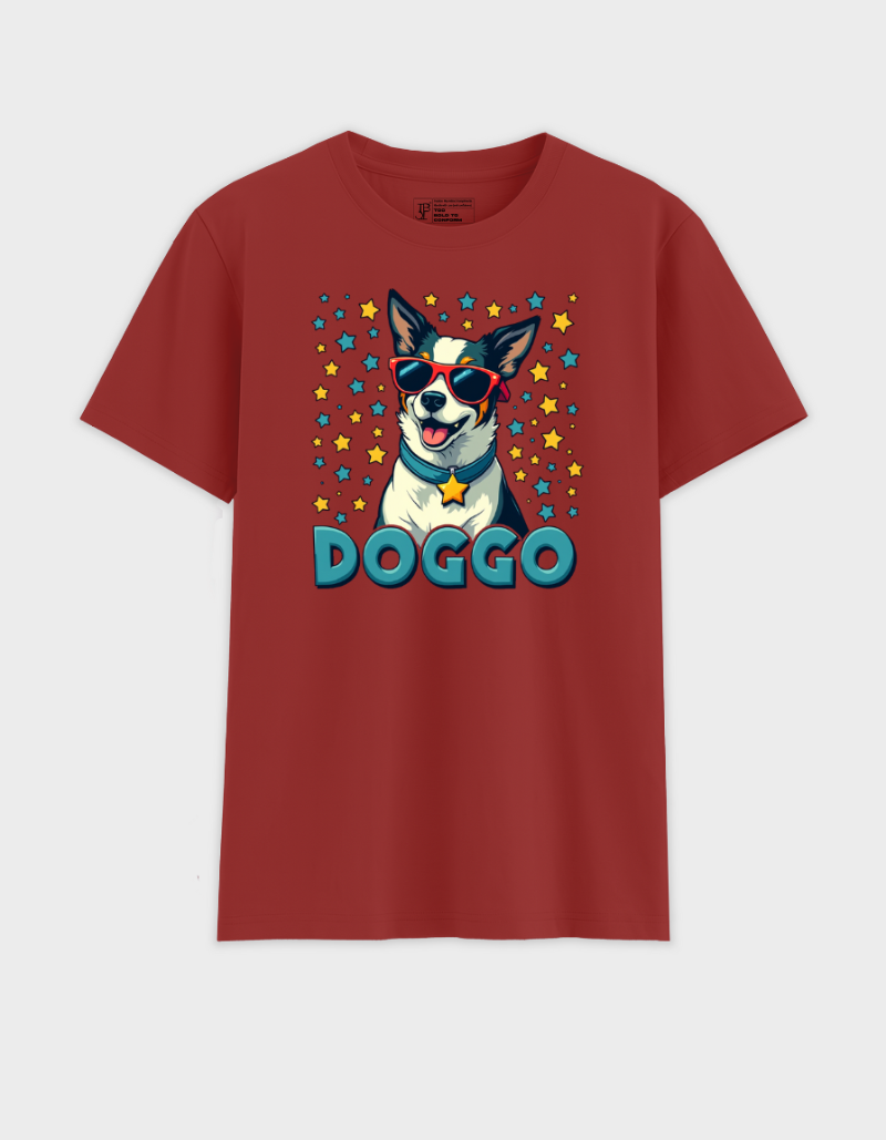 Doggo Unisex Cotton Graphic Tee