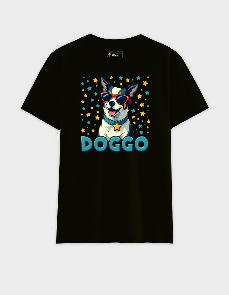 Doggo Unisex Cotton Graphic Tee