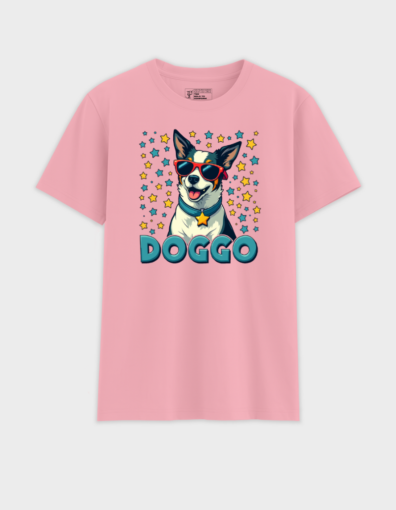 Doggo Unisex Cotton Graphic Tee