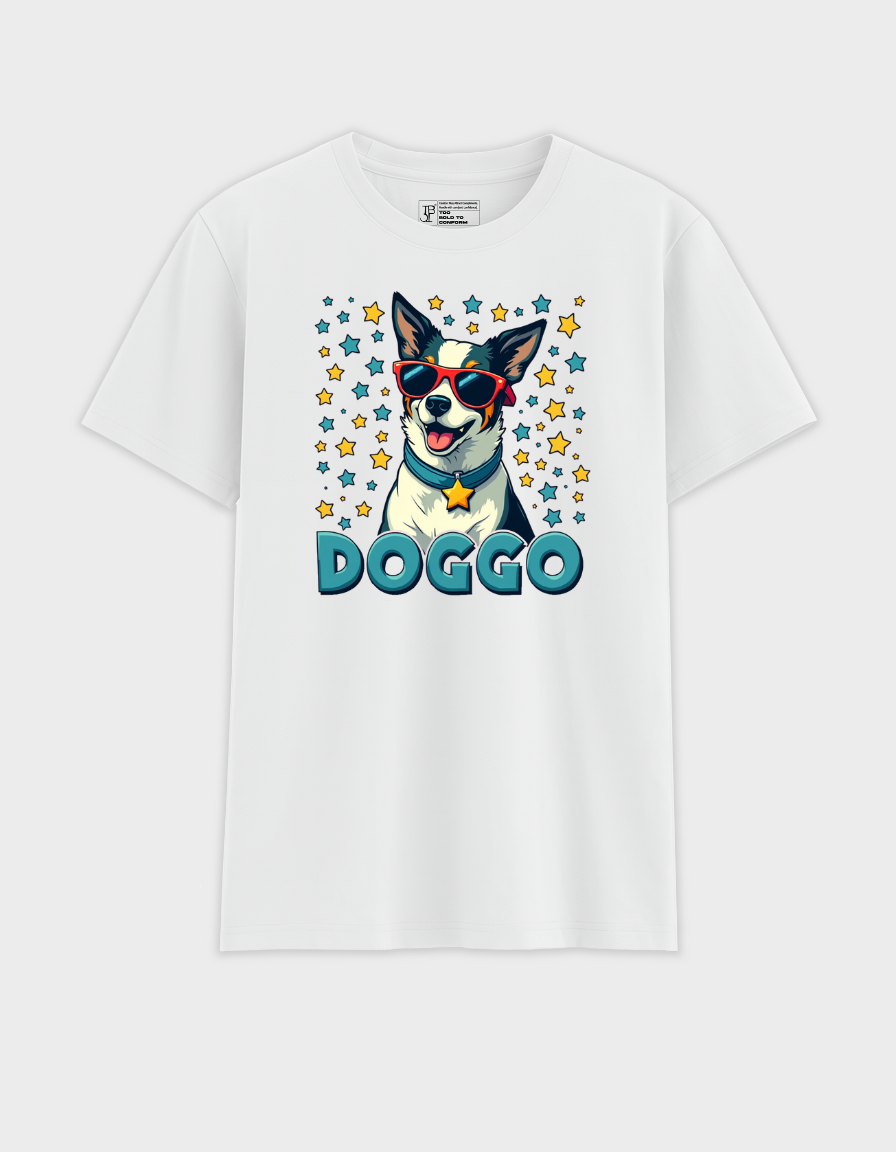Doggo Unisex Cotton Graphic Tee