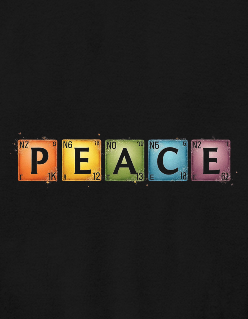 Peace  Unisex Brushed Fleece Graphic Hoodie