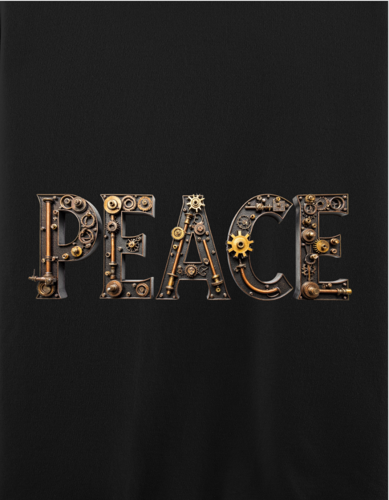 Peace Gear  Unisex  Brushed Fleece Graphic  Hoodie