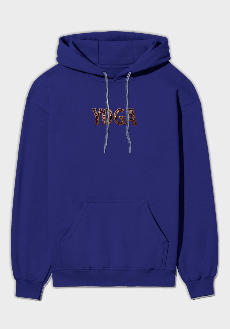 Yoga Gear Unisex  Brushed Fleece Graphic Hoodie