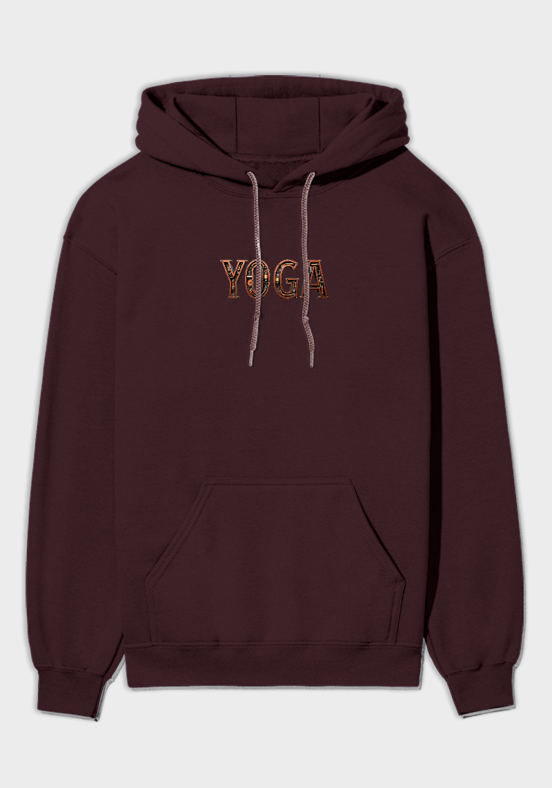 Yoga Gear Unisex  Brushed Fleece Graphic Hoodie