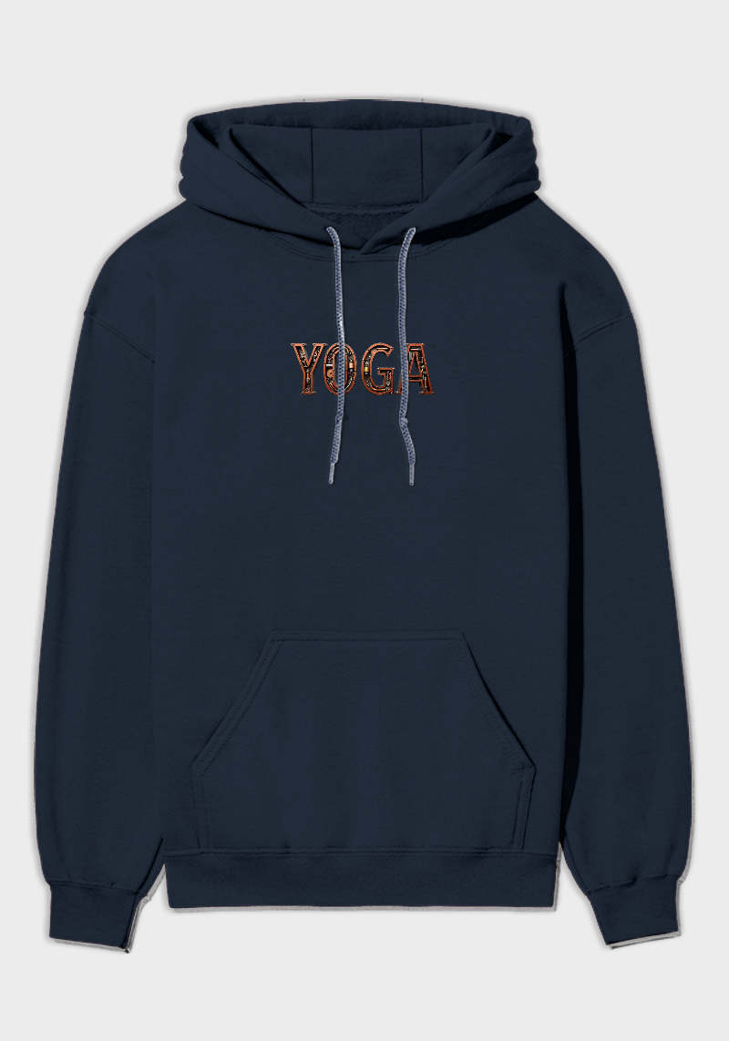 Yoga Gear Unisex  Brushed Fleece Graphic Hoodie