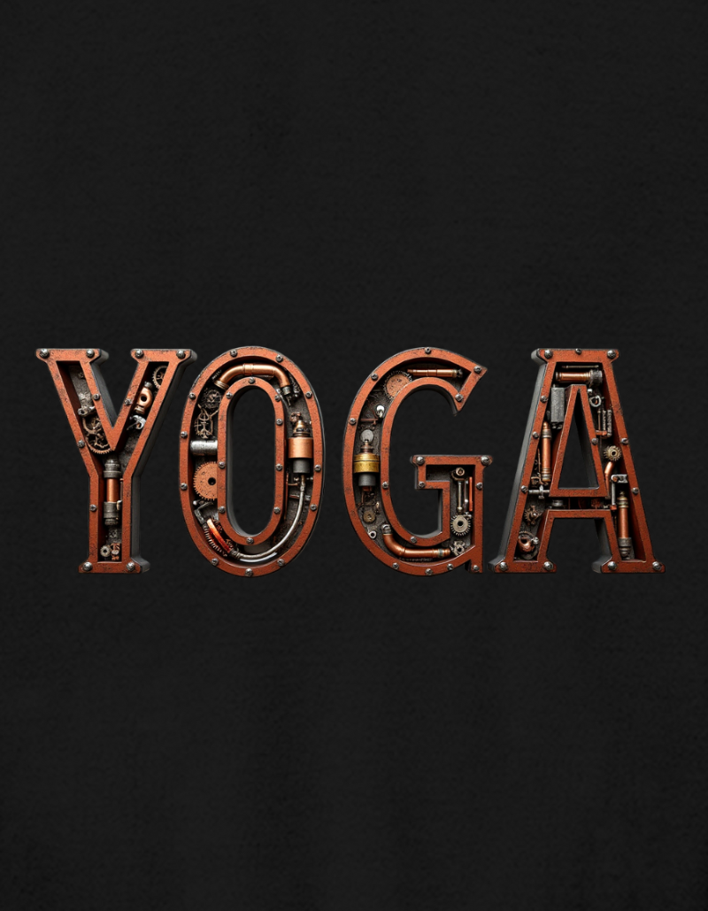 Yoga Gear Unisex  Brushed Fleece Graphic Hoodie