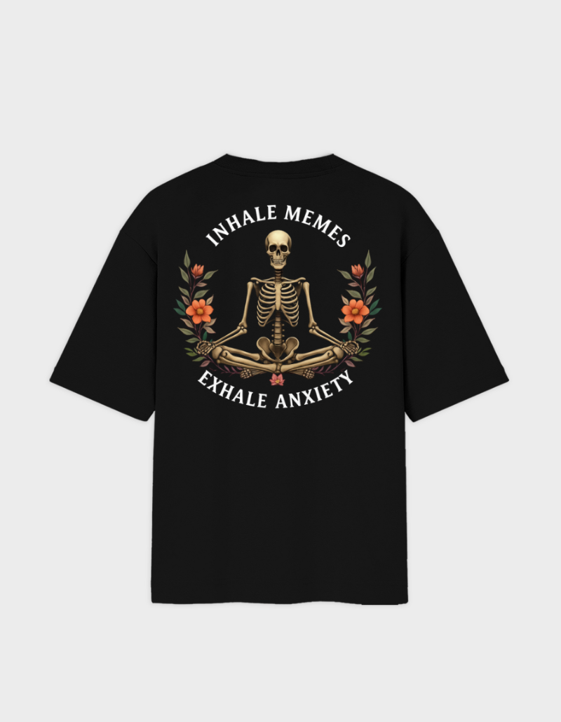 Chillax  Oversized Unisex Graphic Tee