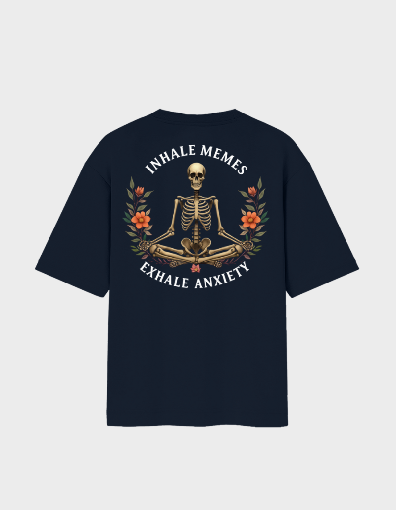 Chillax  Oversized Unisex Graphic Tee