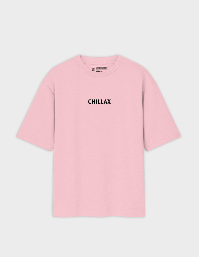 Chillax  Oversized Unisex Graphic Tee