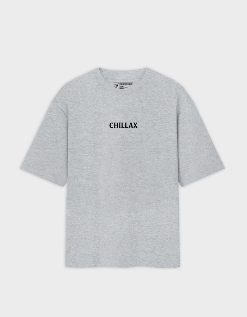 Chillax  Oversized Unisex Graphic Tee