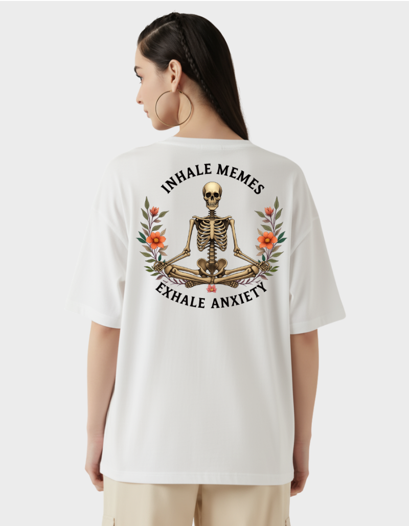 Chillax  Oversized Unisex Graphic Tee