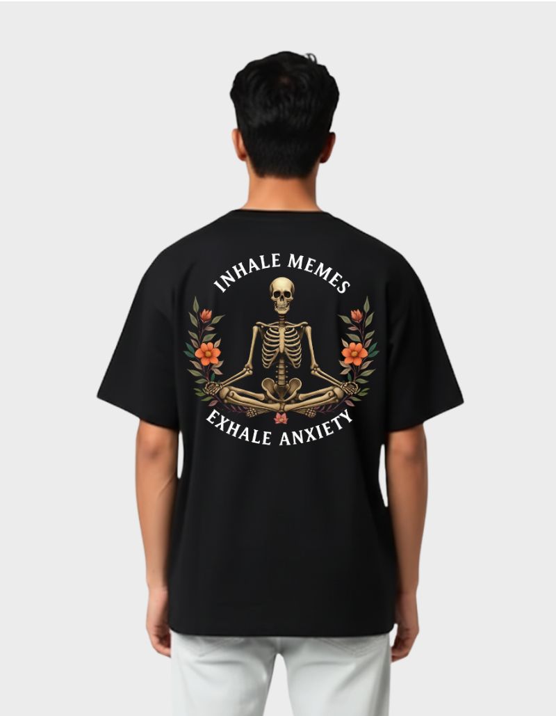 Chillax  Oversized Unisex Graphic Tee