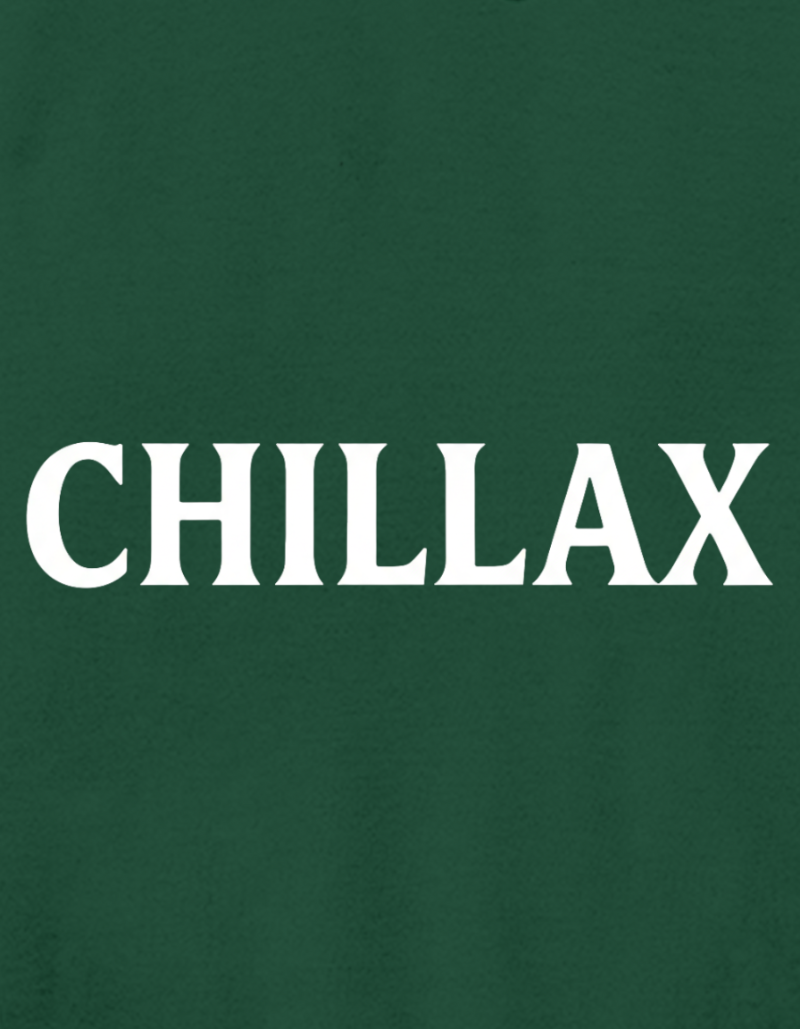 Chillax Unisex  Brushed Fleece Graphic  Hoodie