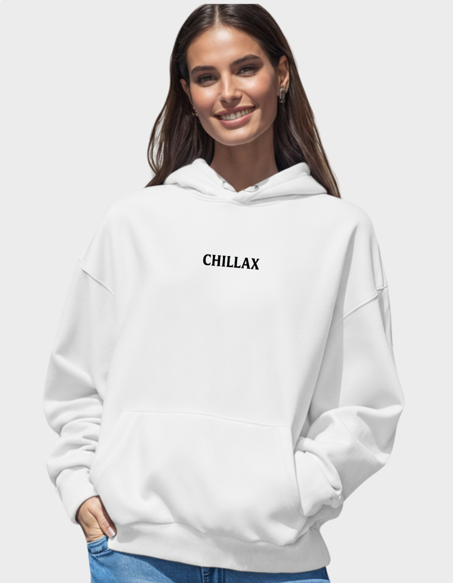 Chillax Unisex  Brushed Fleece Graphic  Hoodie