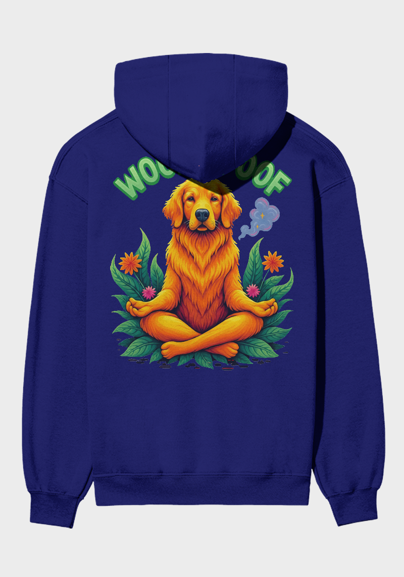 Woof Poof Unisex  Brushed Fleece Graphic  Hoodie